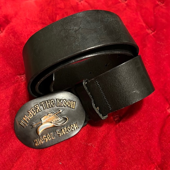 Diesel Other - Mens Diesel belt with buckle made in Italy size. 36